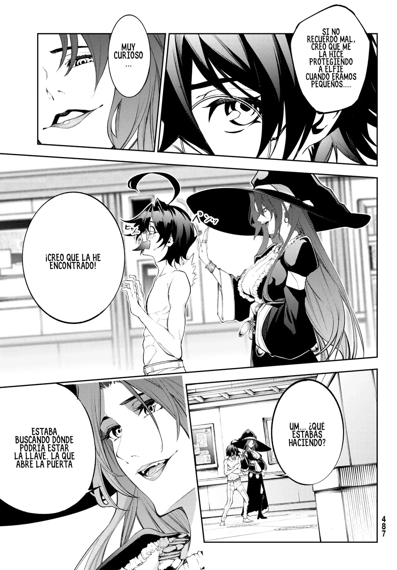 Tsue To Tsurugi No Wistoria capítulo 35 página 27