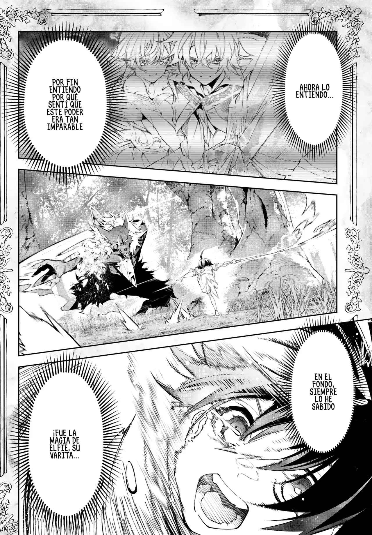Tsue To Tsurugi No Wistoria capítulo 36 página 37