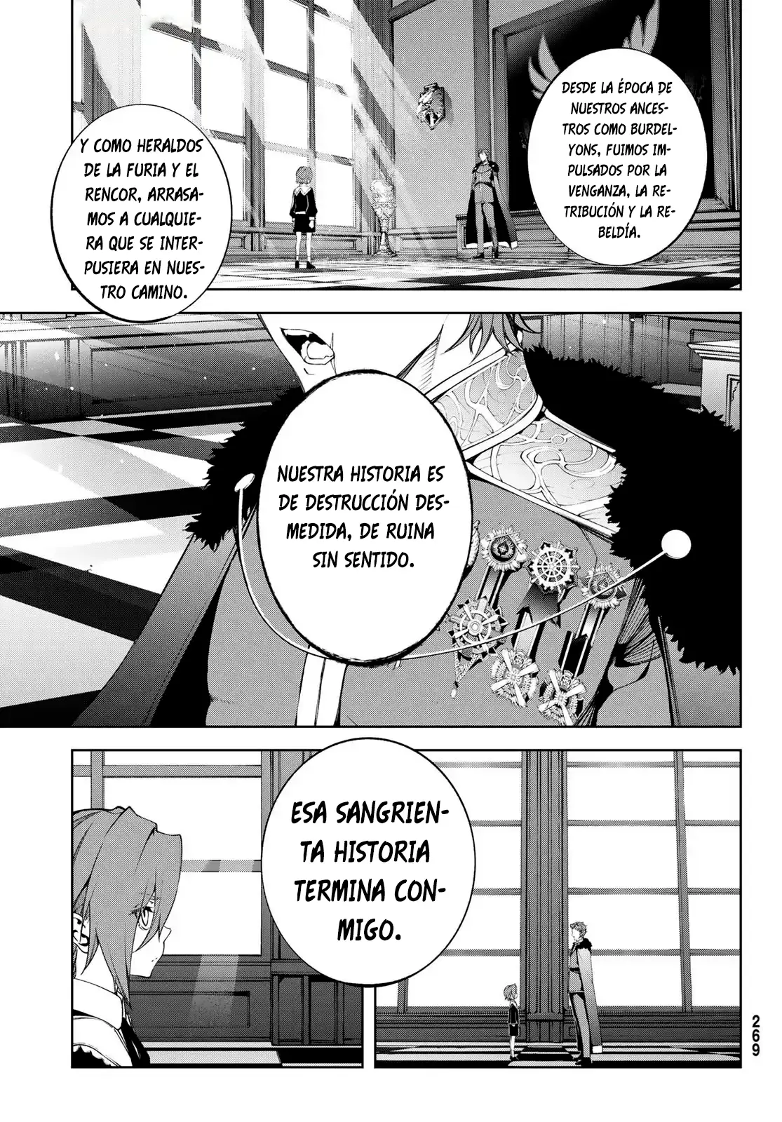 Tsue To Tsurugi No Wistoria capítulo 50 página 6