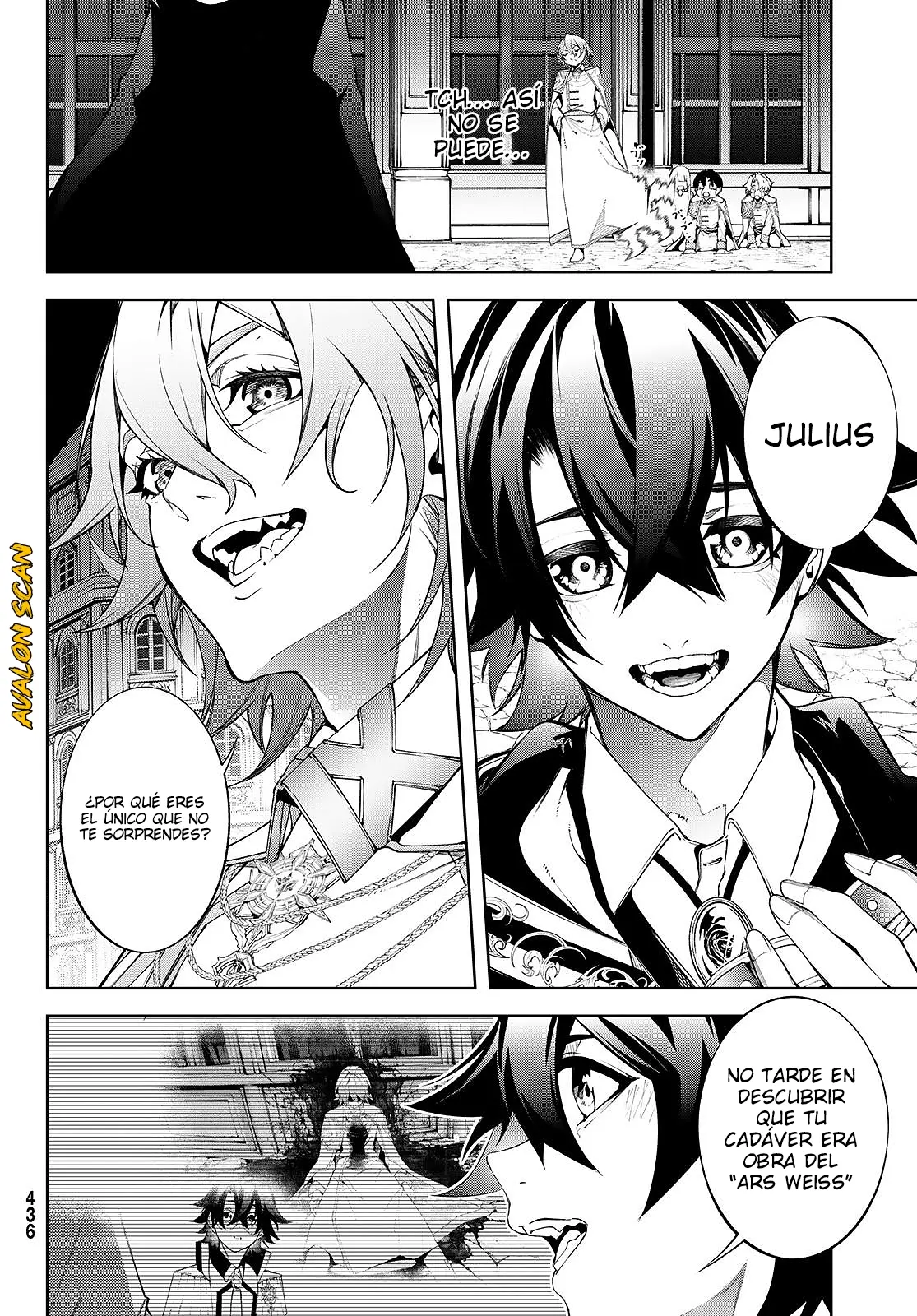 Tsue To Tsurugi No Wistoria capítulo 54 página 7