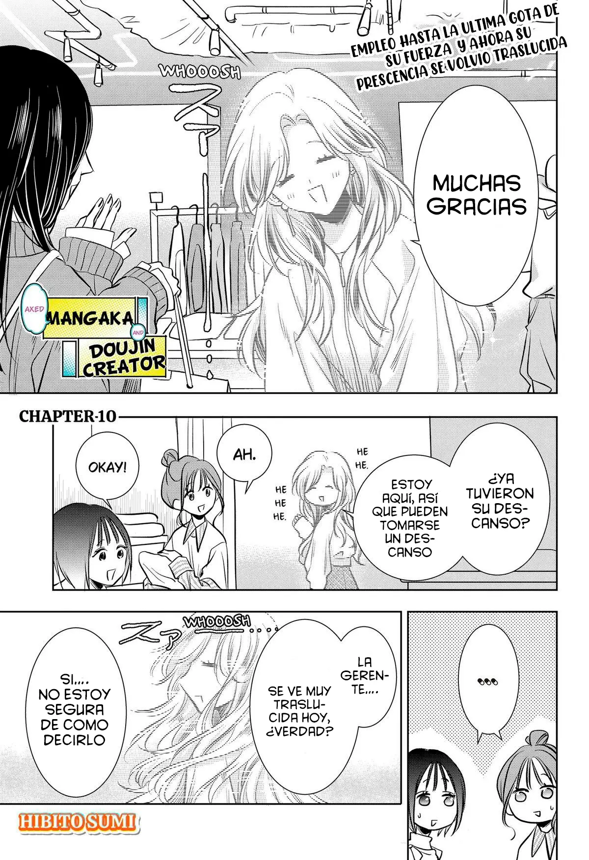 Uchikirare Mangaka To Doujin Onna capítulo 10 página 2