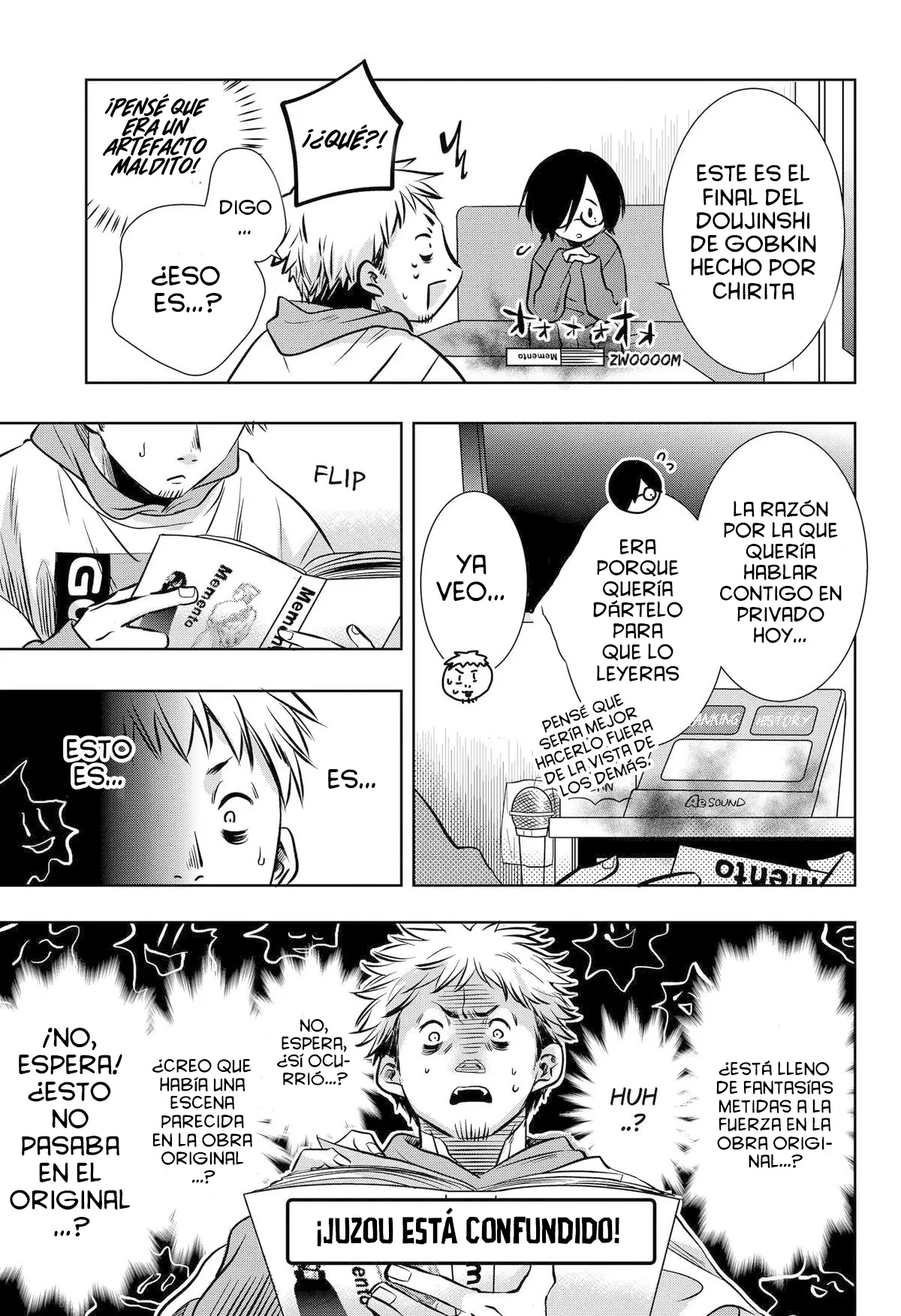 Uchikirare Mangaka To Doujin Onna capítulo 10 página 4