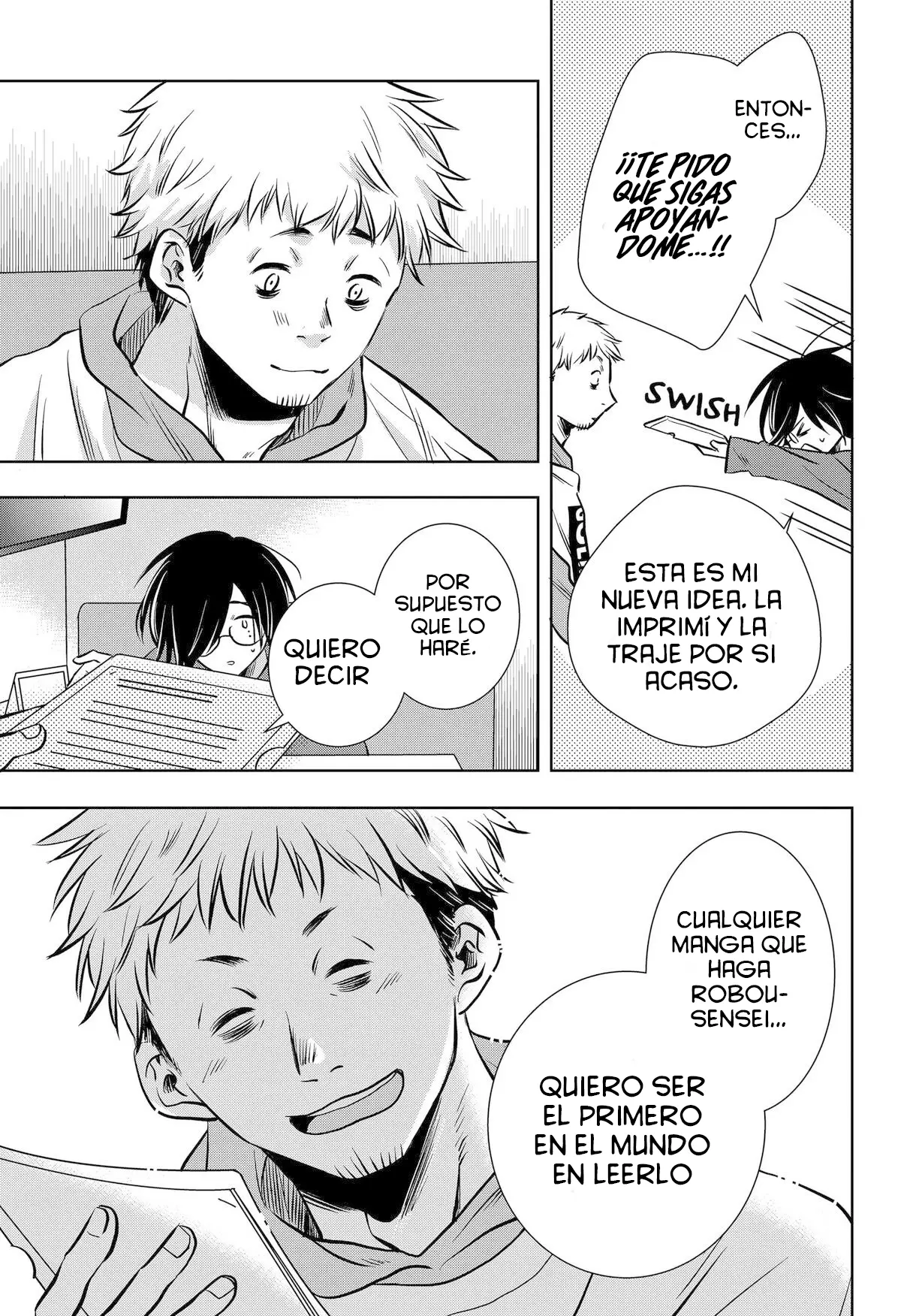 Uchikirare Mangaka To Doujin Onna capítulo 10 página 10