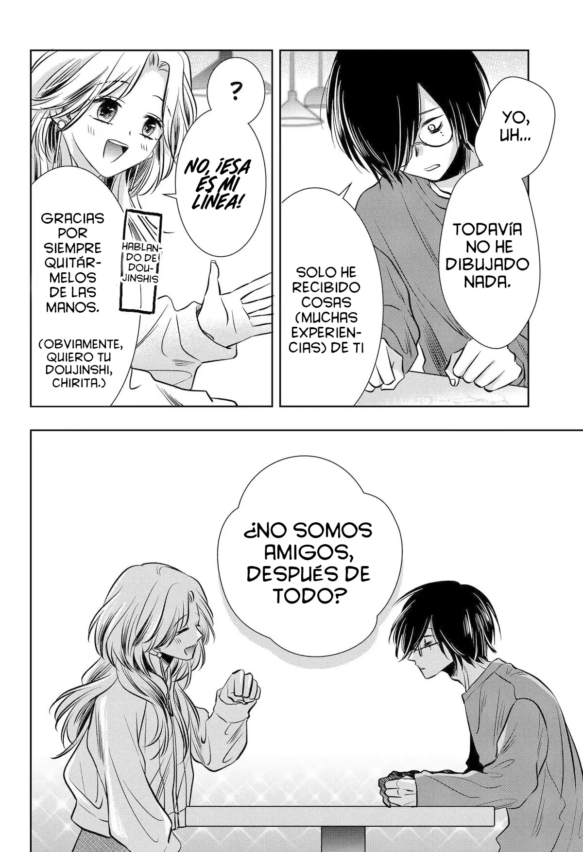 Uchikirare Mangaka To Doujin Onna capítulo 10 página 17