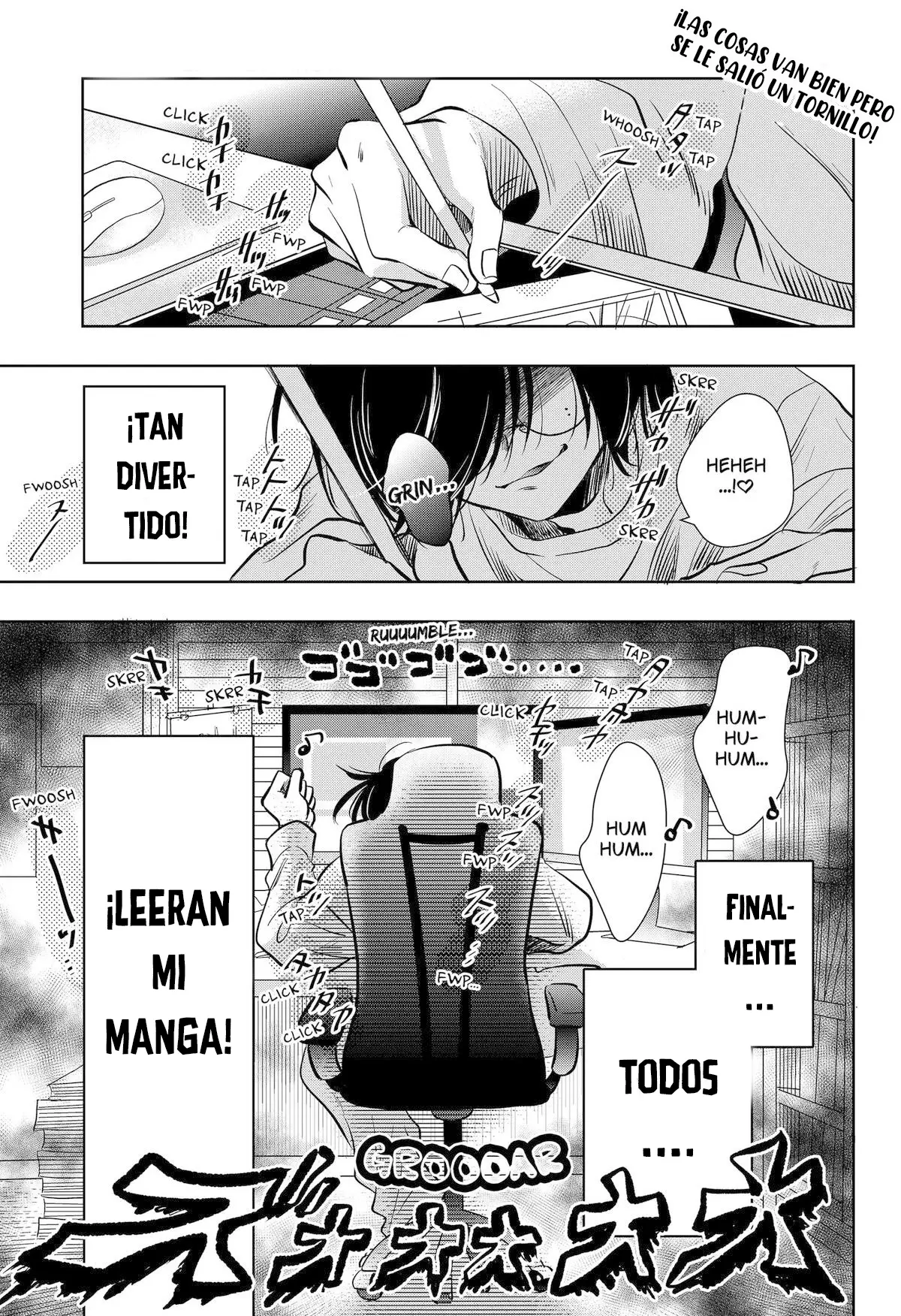 Uchikirare Mangaka To Doujin Onna capítulo 11 página 2