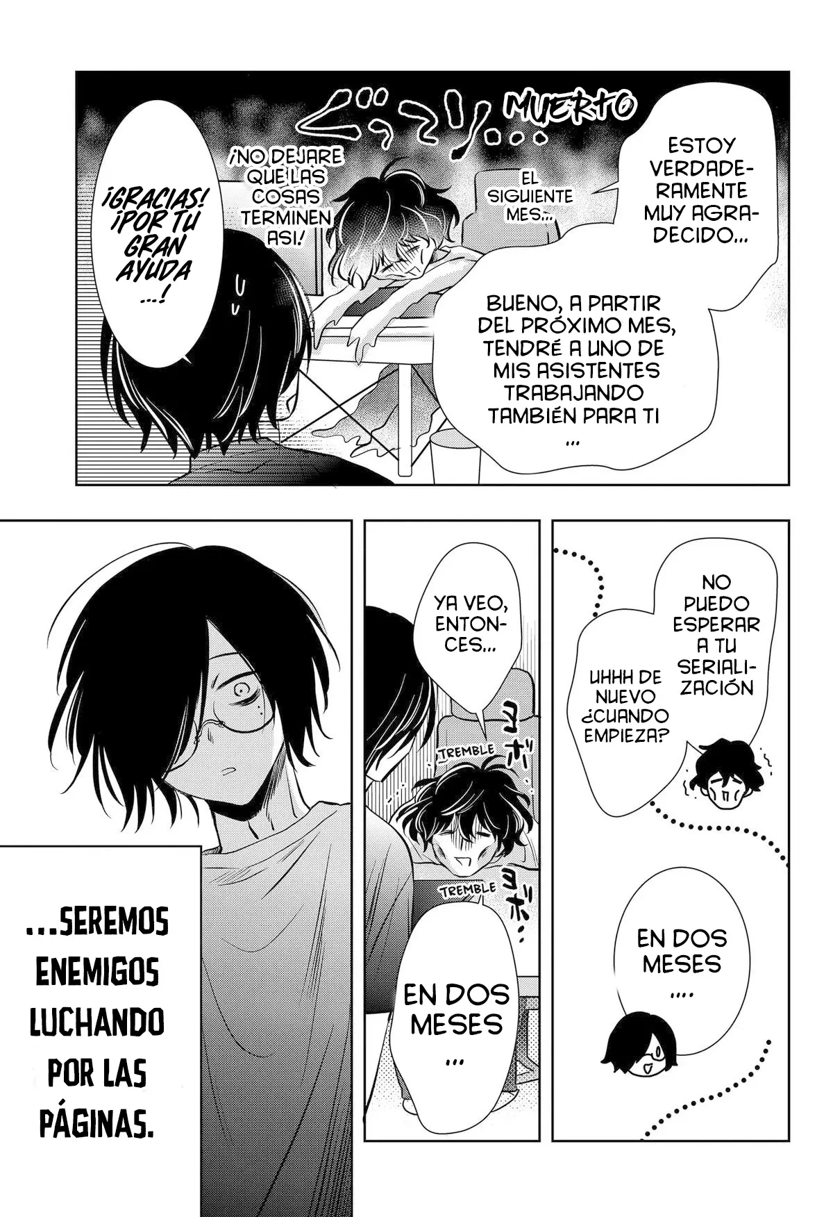 Uchikirare Mangaka To Doujin Onna capítulo 11 página 14