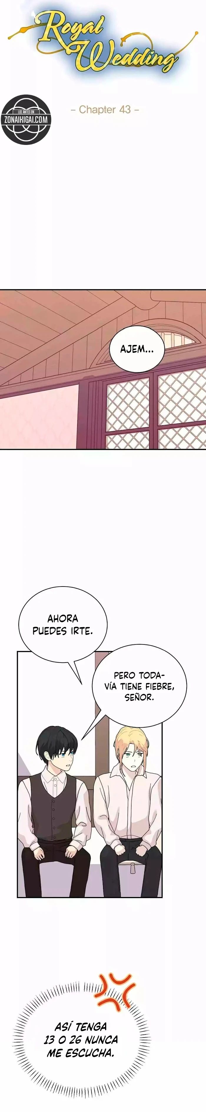 Una Boda Real (BL) capítulo 43 página 6