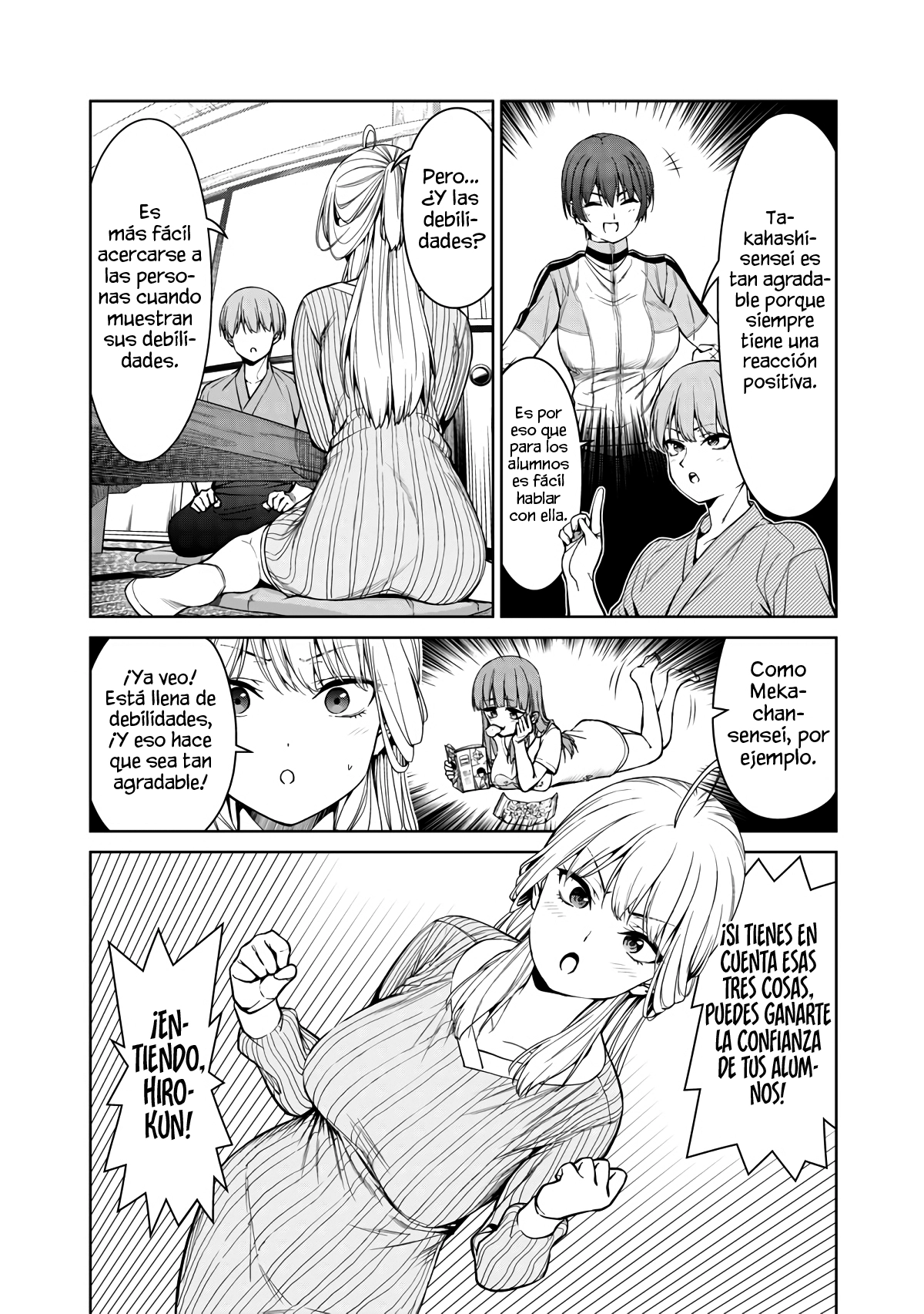 Anatatachi Soredemo Sensei Desu Ka! capítulo 6.1 página 10