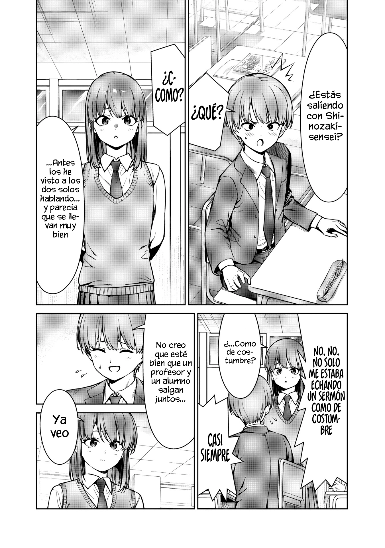 Anatatachi Soredemo Sensei Desu Ka! capítulo 9.1 página 5