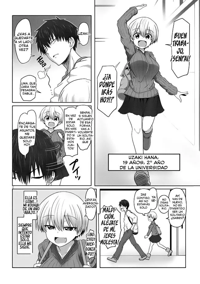 Uzaki-chan Wa Asobitai! capítulo 1 página 4