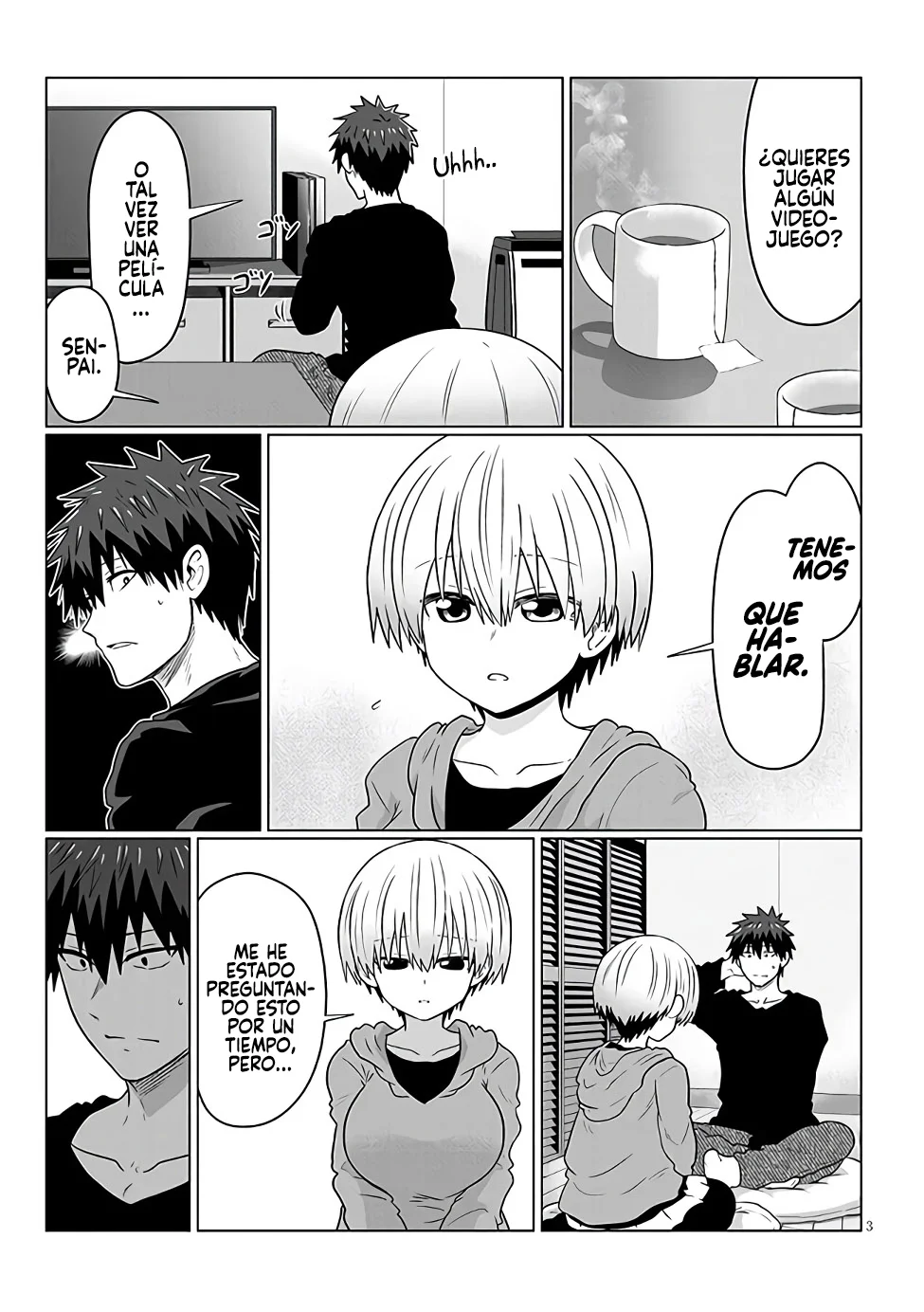 Uzaki-chan Wa Asobitai! capítulo 100 página 5