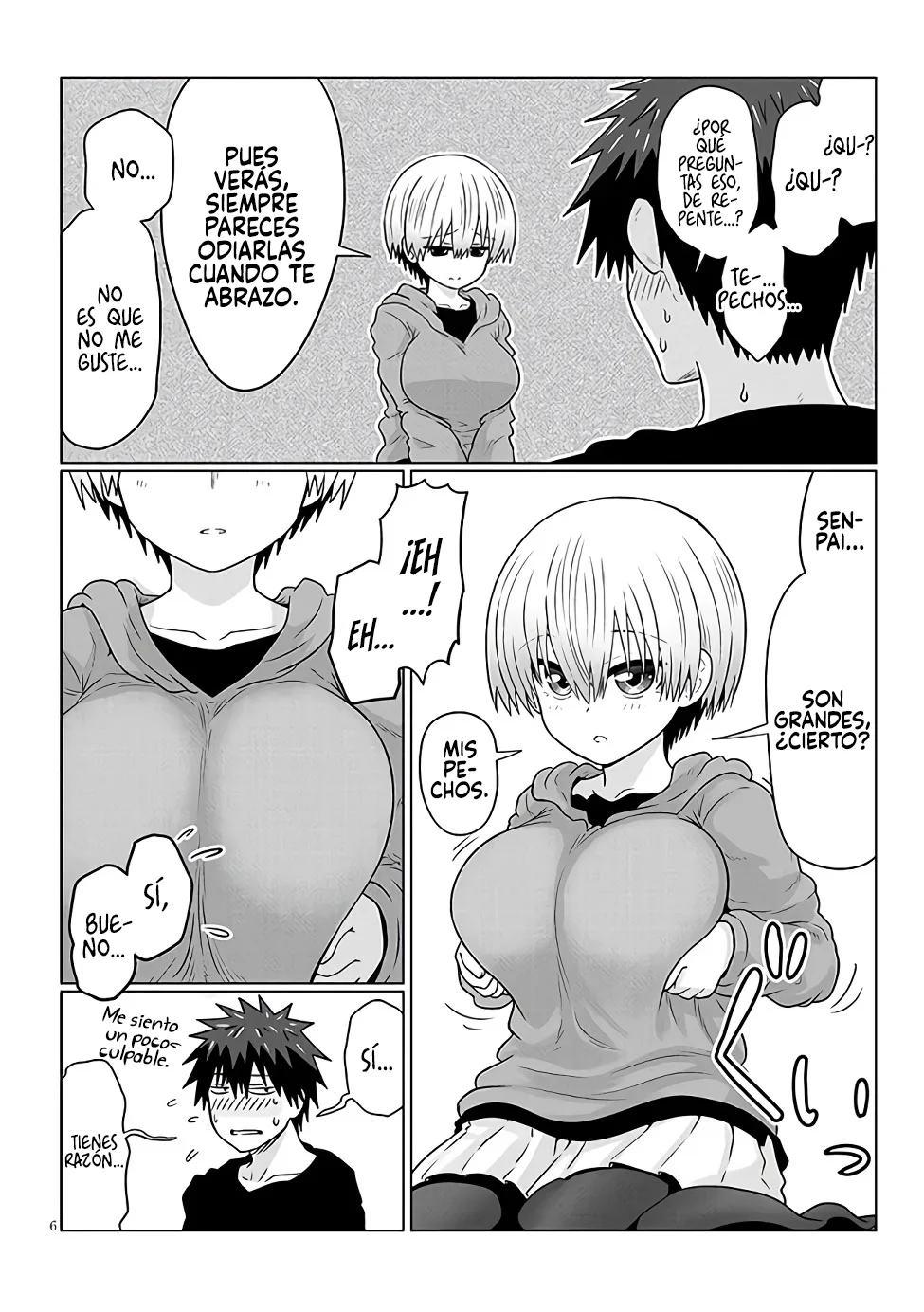 Uzaki-chan Wa Asobitai! capítulo 100 página 7