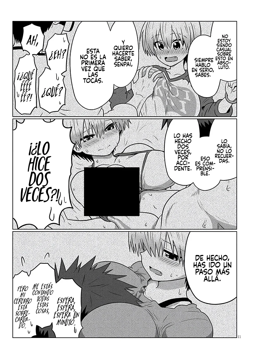 Uzaki-chan Wa Asobitai! capítulo 100 página 12