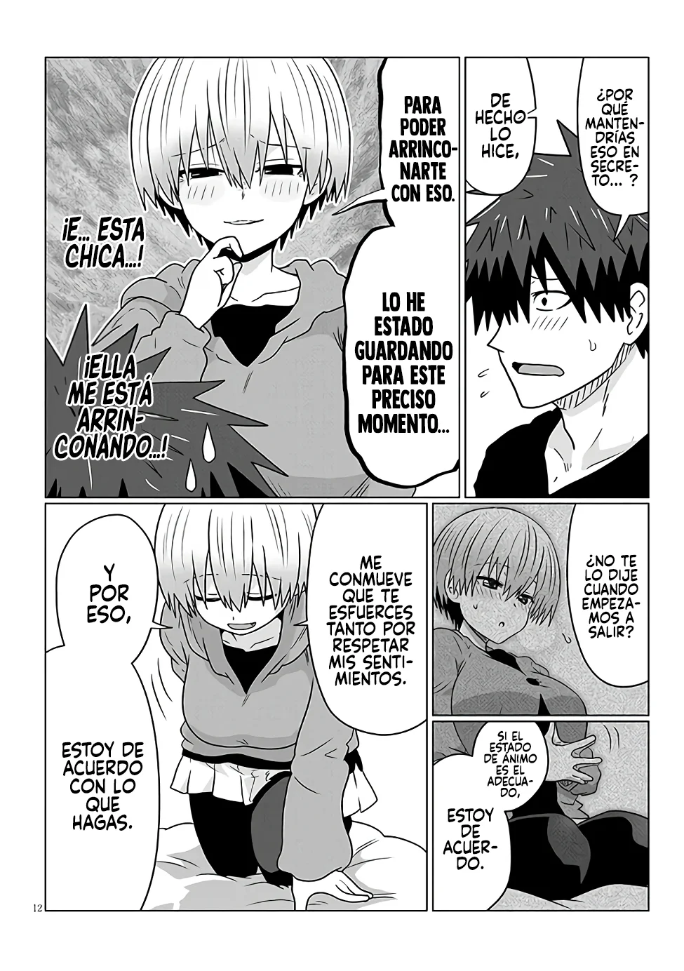 Uzaki-chan Wa Asobitai! capítulo 100 página 13