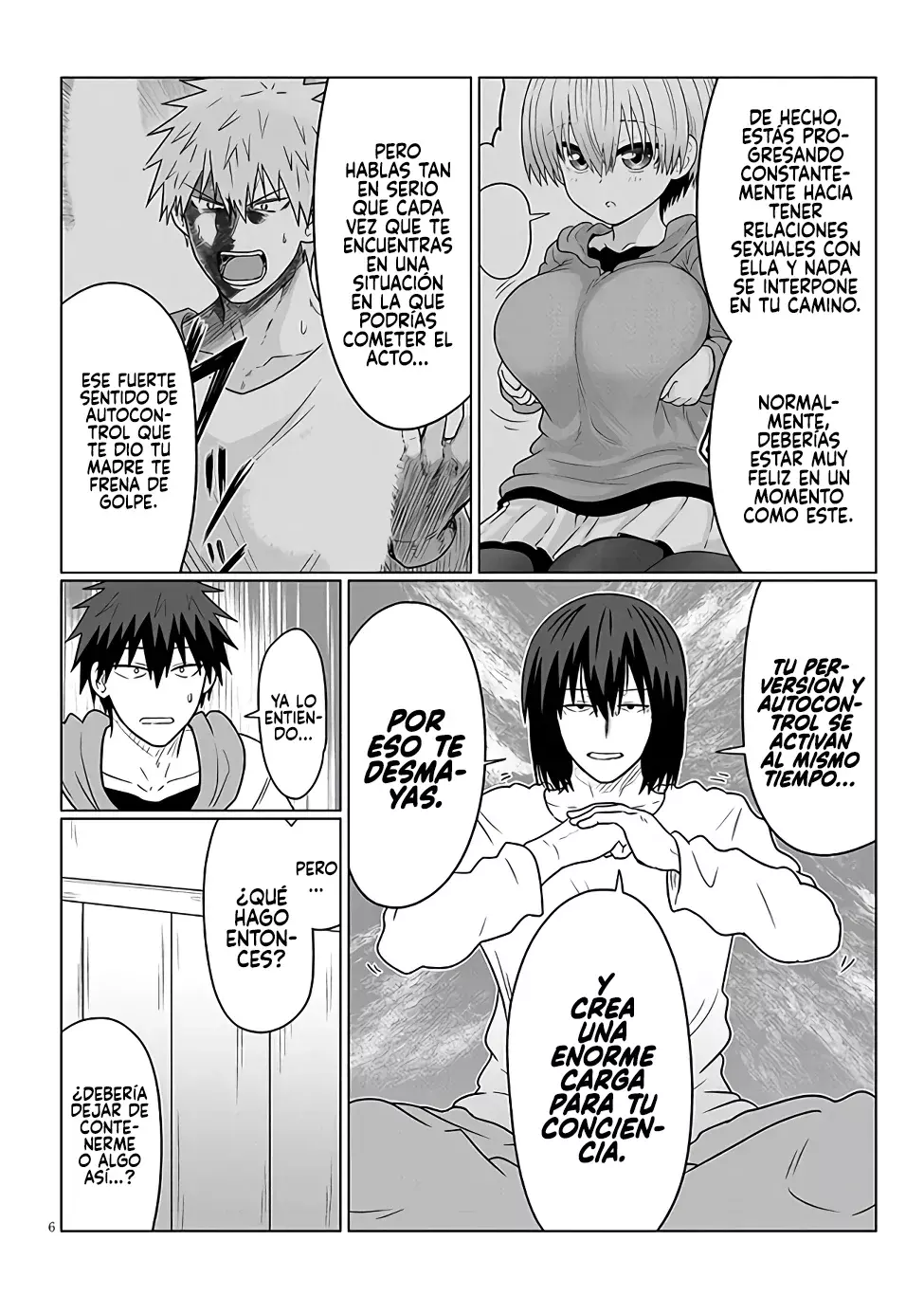 Uzaki-chan Wa Asobitai! capítulo 103 página 8