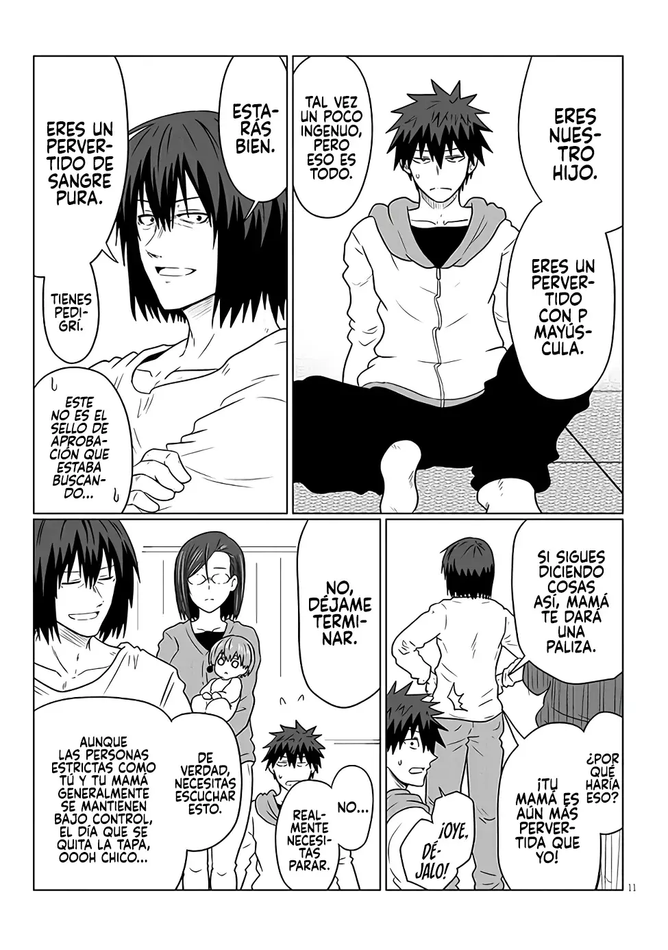 Uzaki-chan Wa Asobitai! capítulo 103 página 13