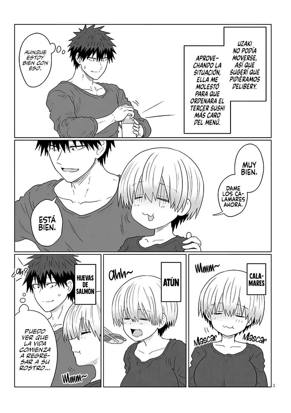Uzaki-chan Wa Asobitai! capítulo 107 página 5