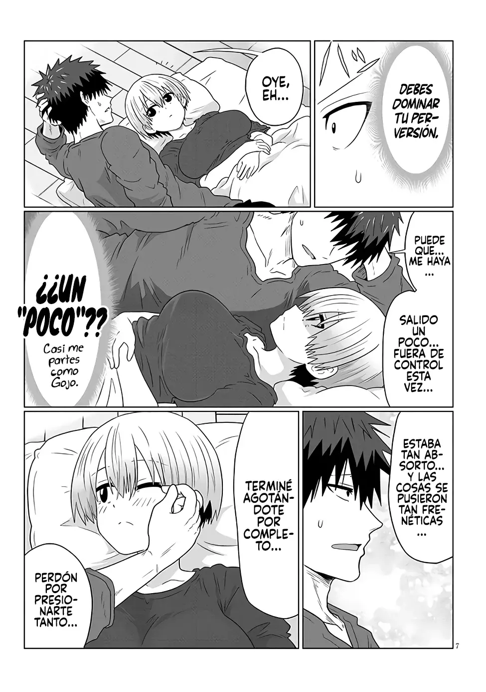 Uzaki-chan Wa Asobitai! capítulo 107 página 9