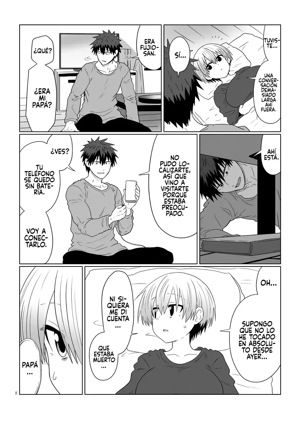 Uzaki-chan Wa Asobitai! capítulo 108 página 10
