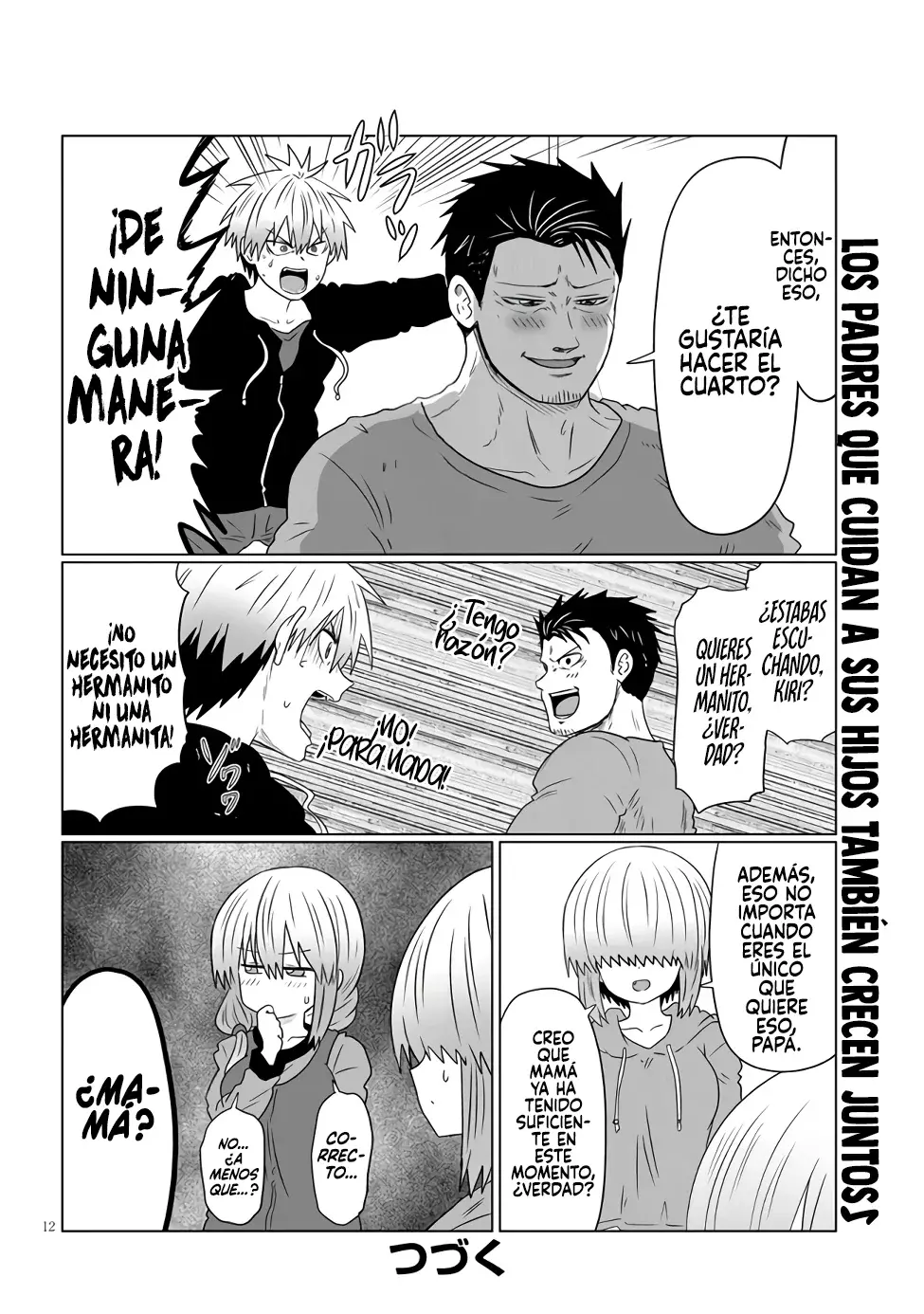 Uzaki-chan Wa Asobitai! capítulo 108 página 14
