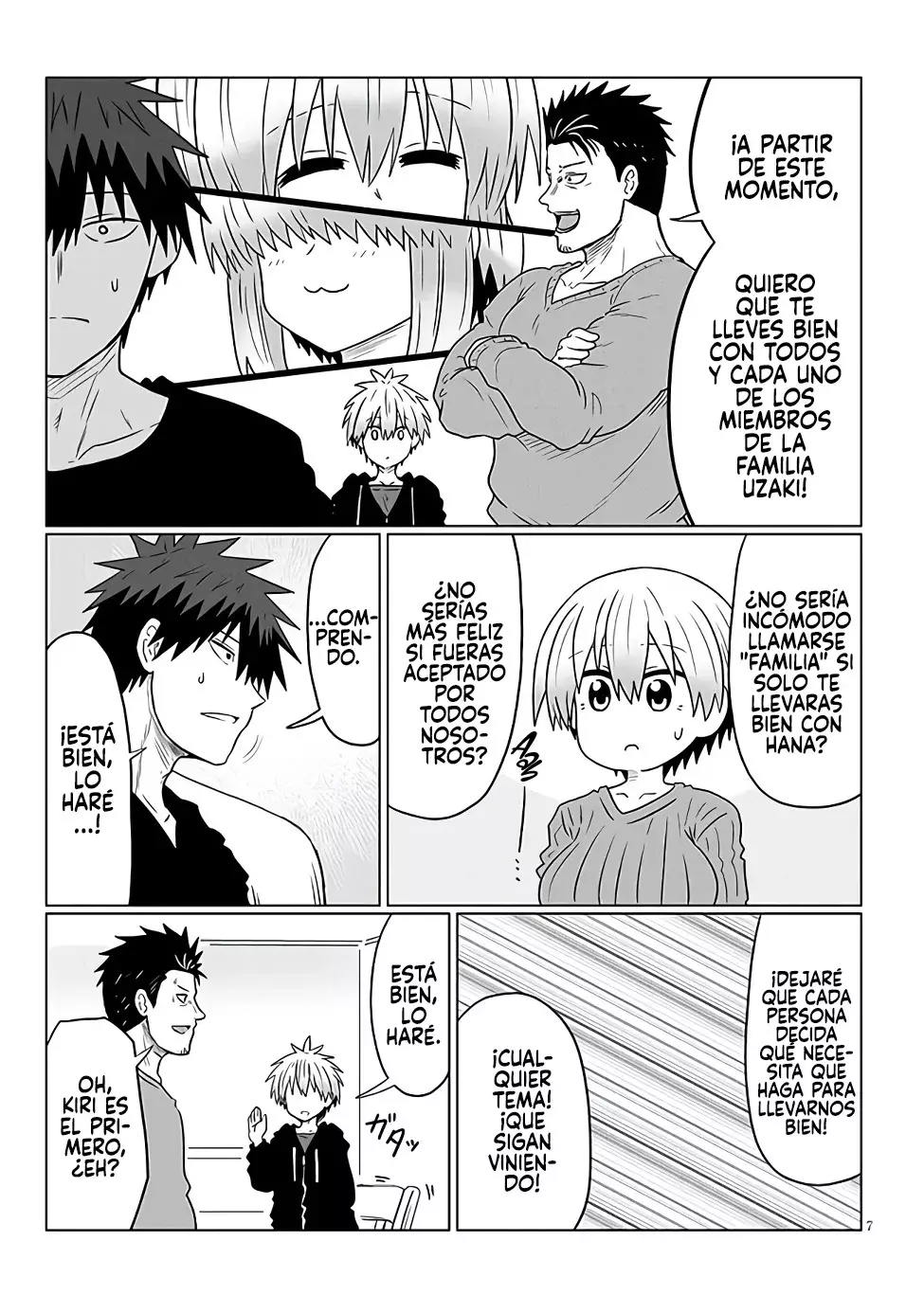 Uzaki-chan Wa Asobitai! capítulo 109 página 9