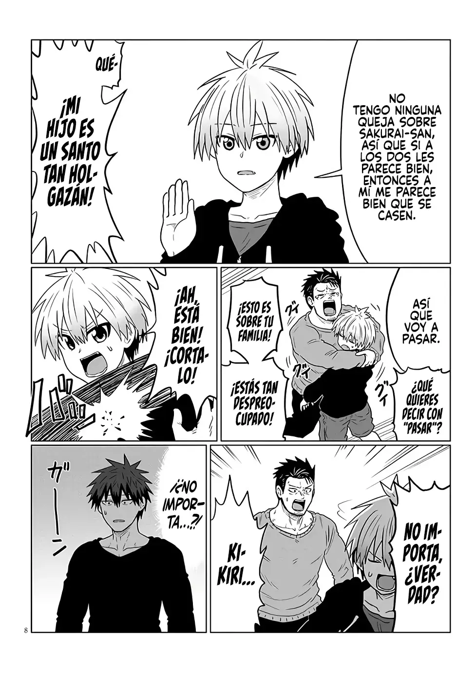 Uzaki-chan Wa Asobitai! capítulo 109 página 10