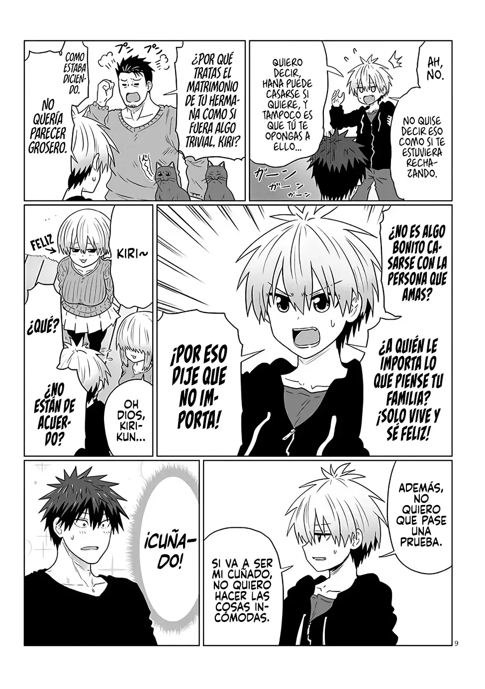 Uzaki-chan Wa Asobitai! capítulo 109 página 11