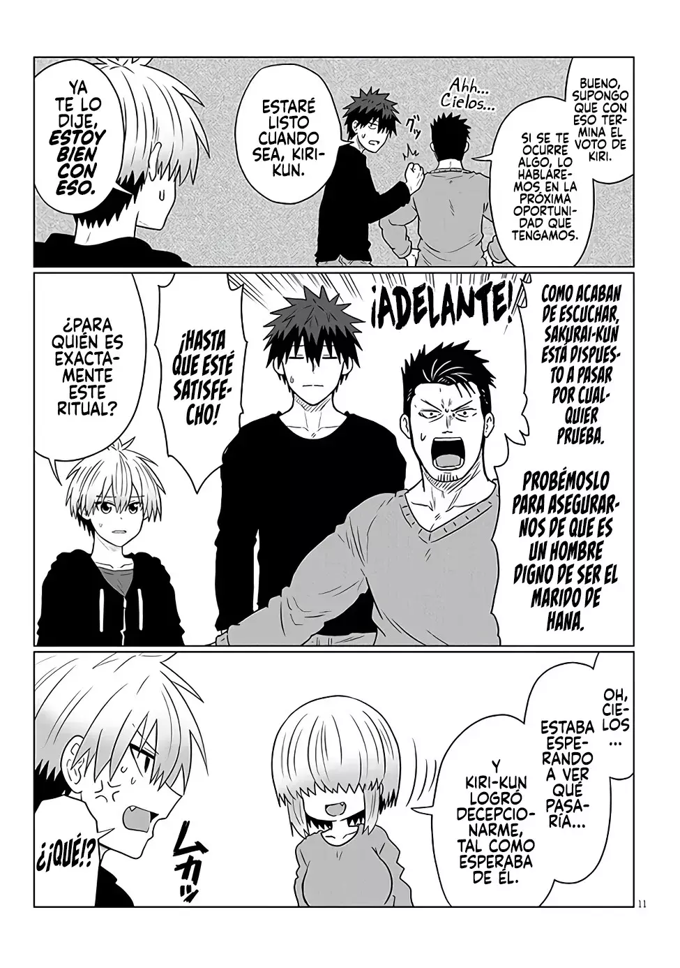 Uzaki-chan Wa Asobitai! capítulo 109 página 13