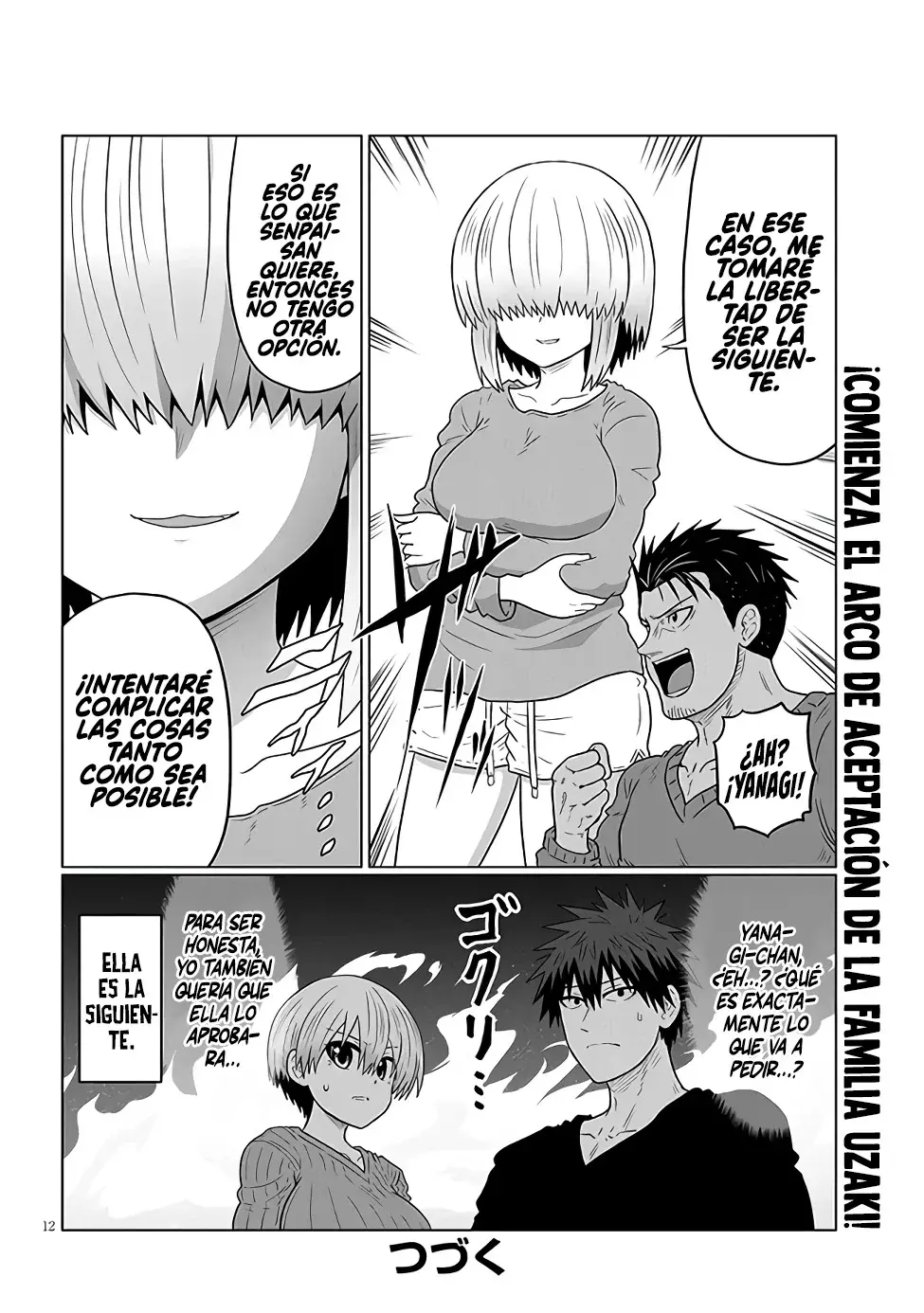 Uzaki-chan Wa Asobitai! capítulo 109 página 14