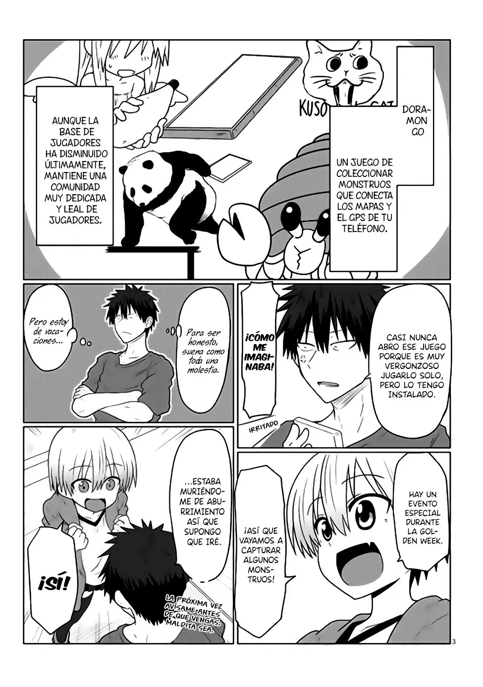 Uzaki-chan Wa Asobitai! capítulo 11 página 4