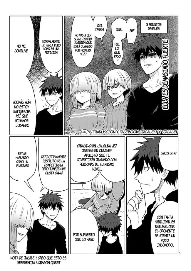 Uzaki-chan Wa Asobitai! capítulo 110 página 5