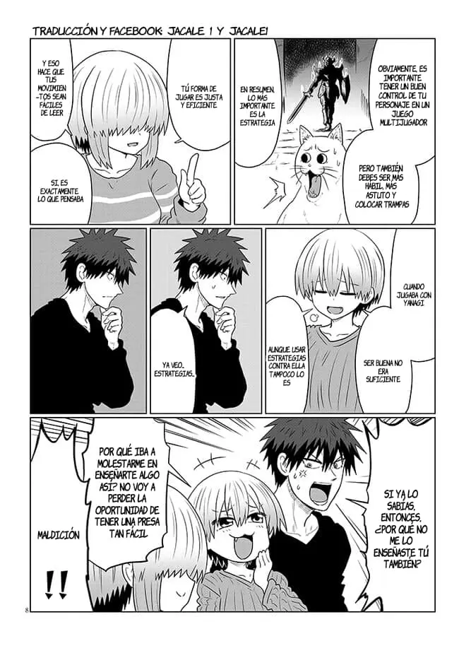 Uzaki-chan Wa Asobitai! capítulo 110 página 8