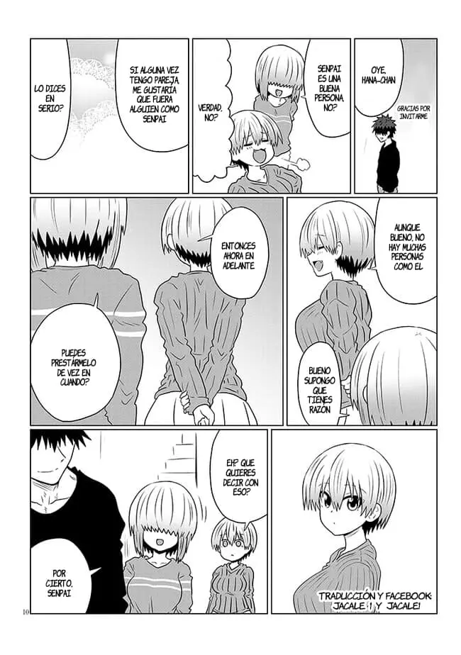 Uzaki-chan Wa Asobitai! capítulo 110 página 10