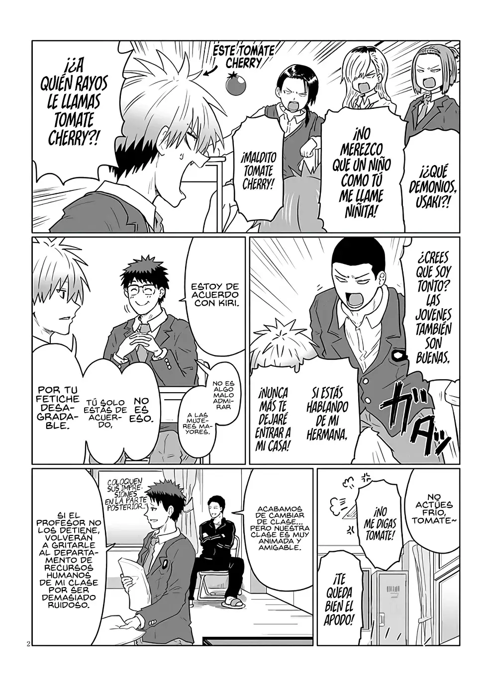 Uzaki-chan Wa Asobitai! capítulo 112 página 4