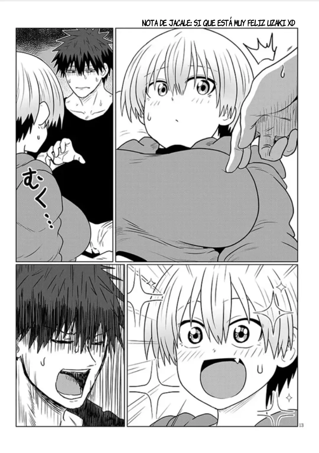 Uzaki-chan Wa Asobitai! capítulo 113 página 14