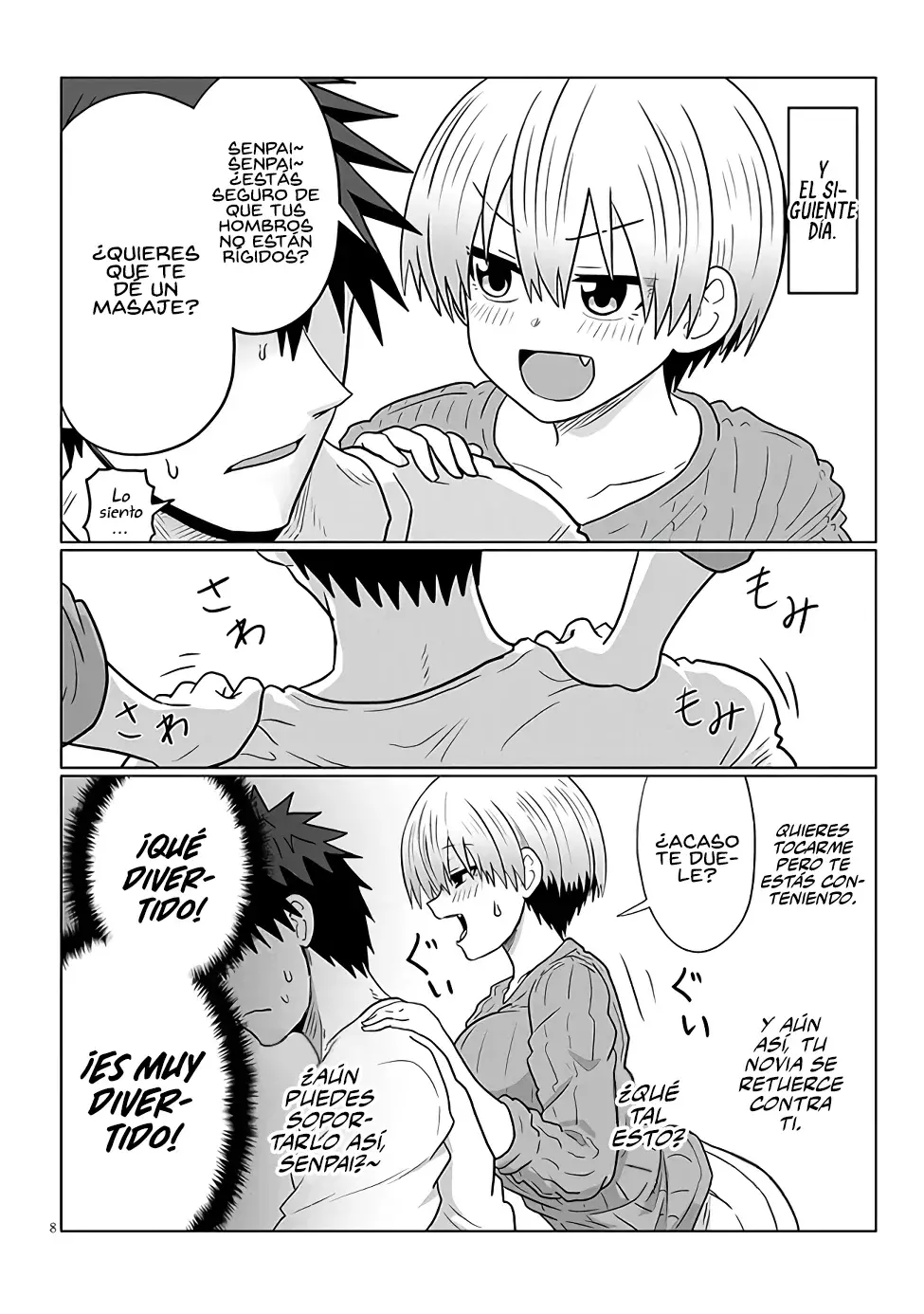 Uzaki-chan Wa Asobitai! capítulo 114 página 10