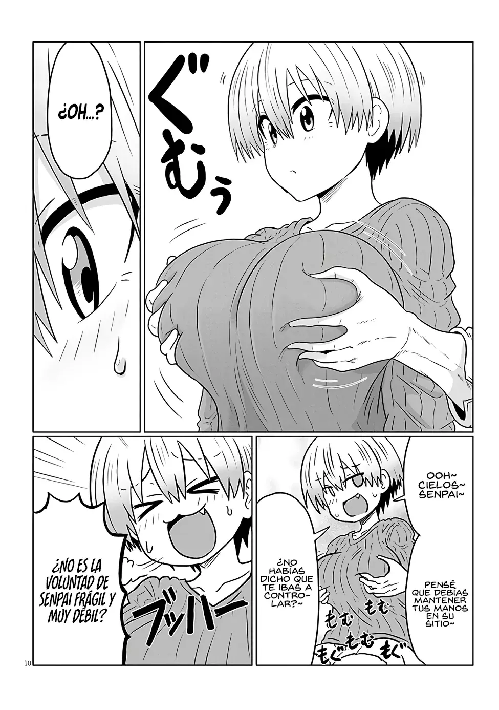 Uzaki-chan Wa Asobitai! capítulo 114 página 12