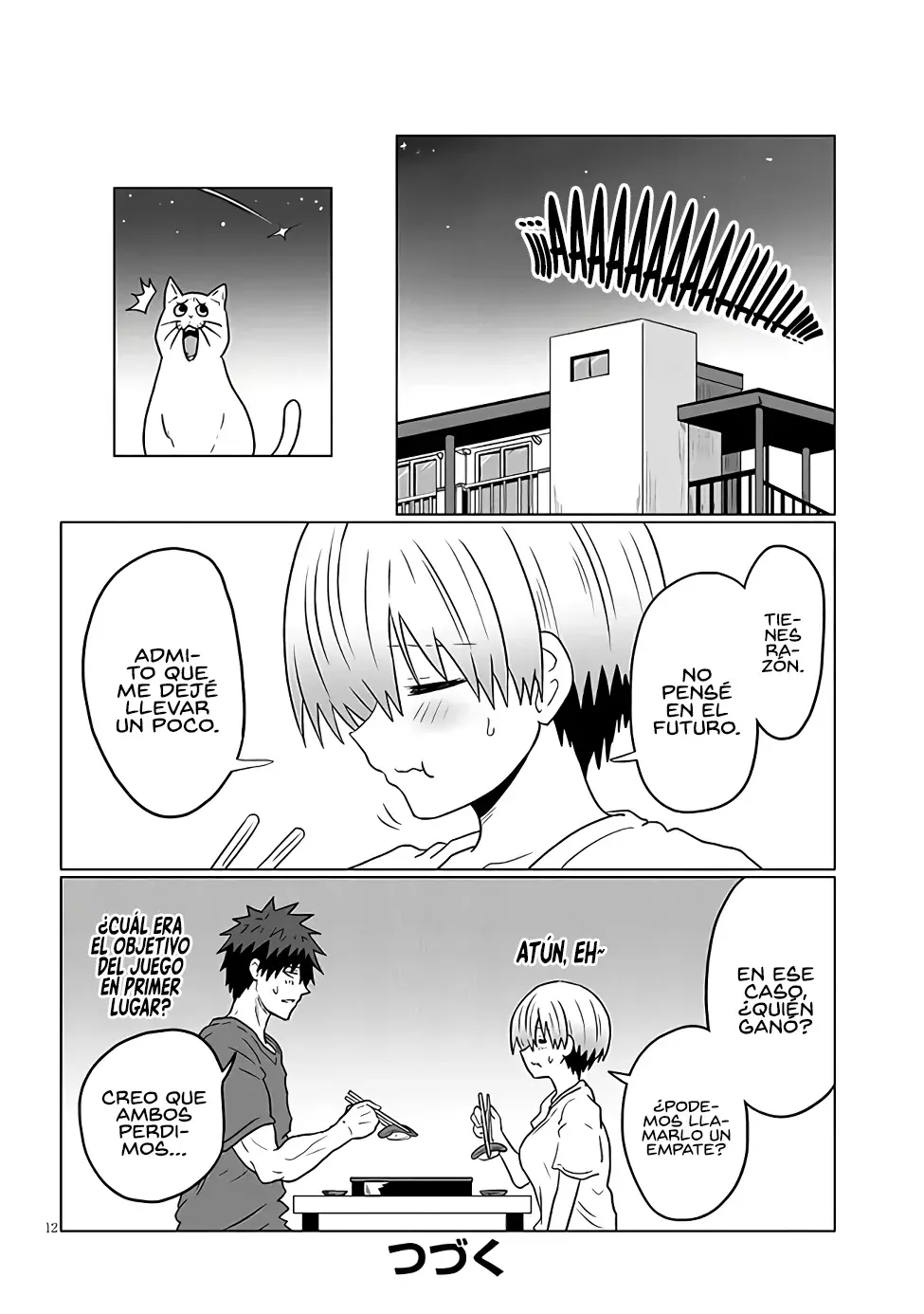Uzaki-chan Wa Asobitai! capítulo 114 página 14