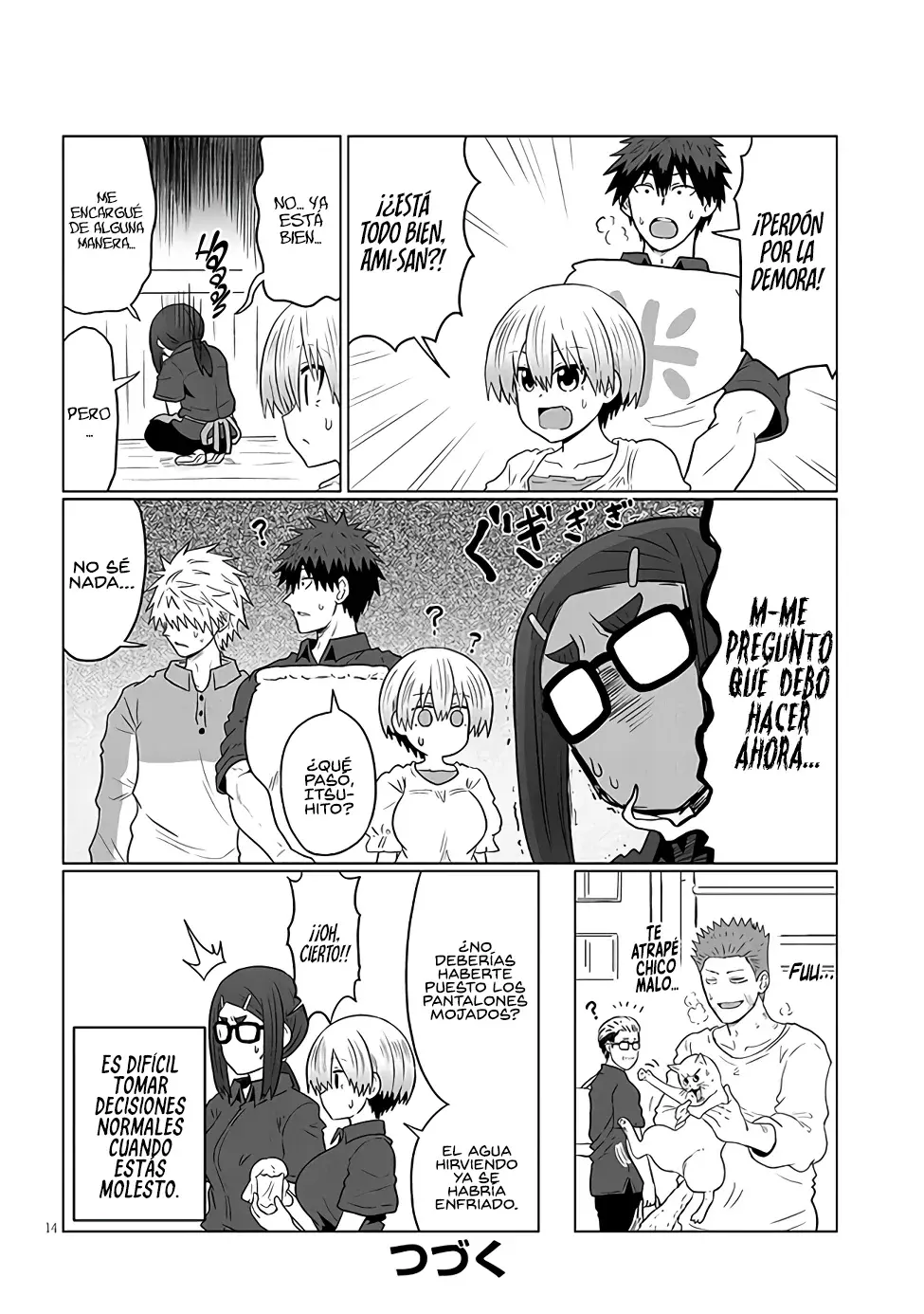Uzaki-chan Wa Asobitai! capítulo 115 página 16