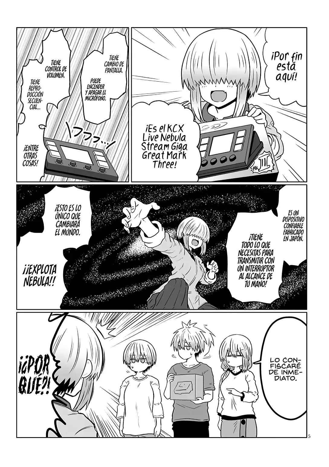 Uzaki-chan Wa Asobitai! capítulo 116 página 7