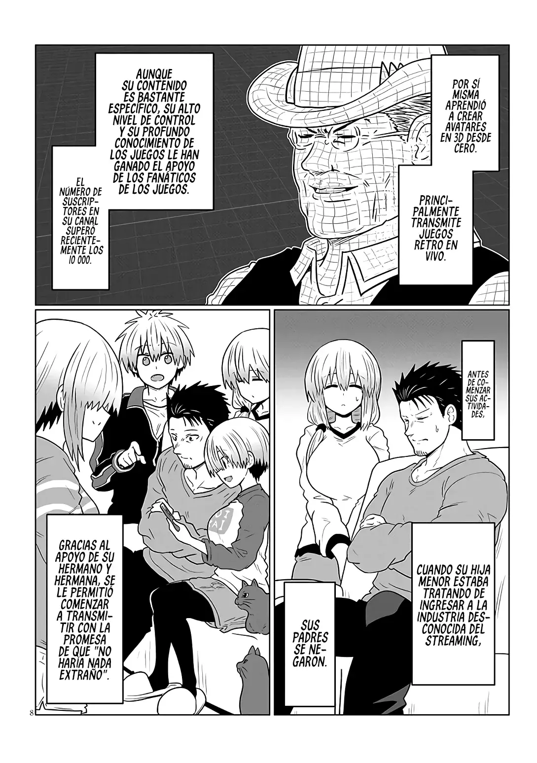 Uzaki-chan Wa Asobitai! capítulo 116 página 10