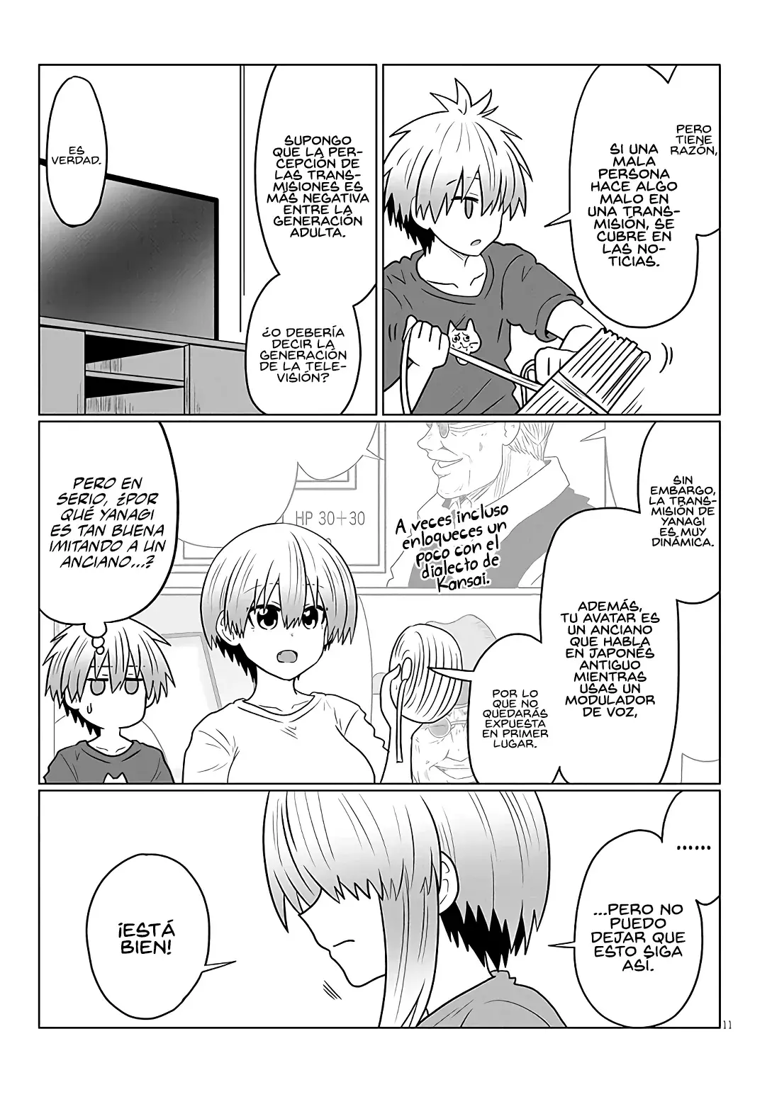 Uzaki-chan Wa Asobitai! capítulo 116 página 13