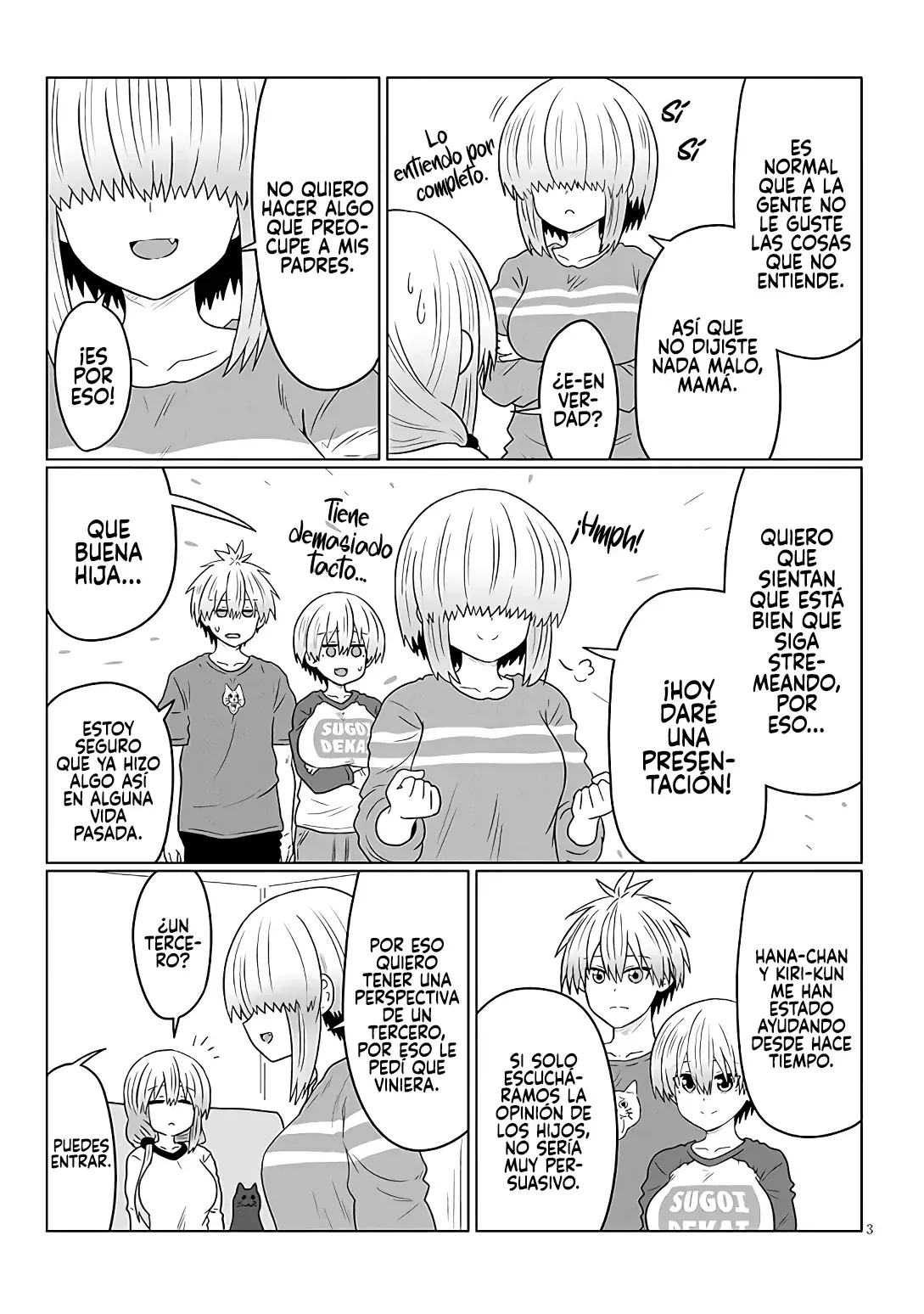 Uzaki-chan Wa Asobitai! capítulo 117 página 5