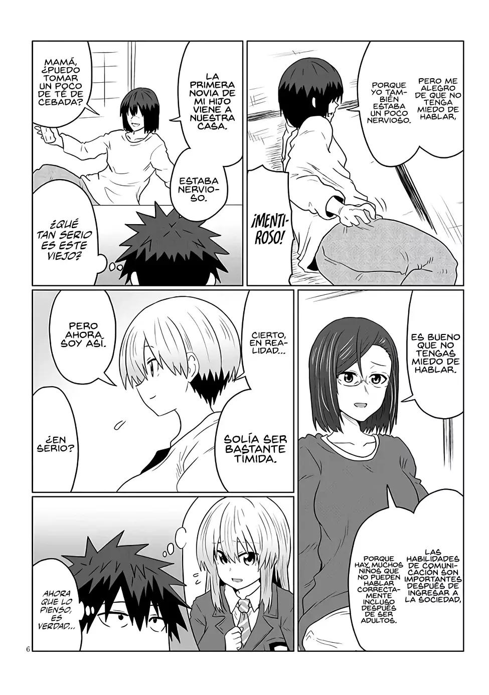 Uzaki-chan Wa Asobitai! capítulo 118 página 8