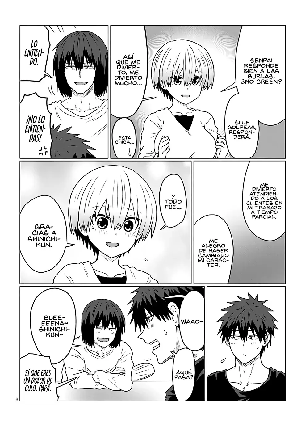 Uzaki-chan Wa Asobitai! capítulo 118 página 10