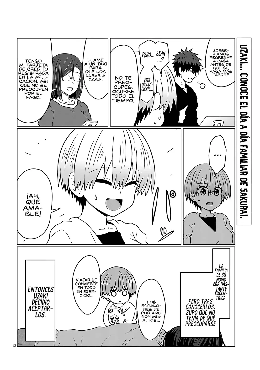 Uzaki-chan Wa Asobitai! capítulo 119 página 14