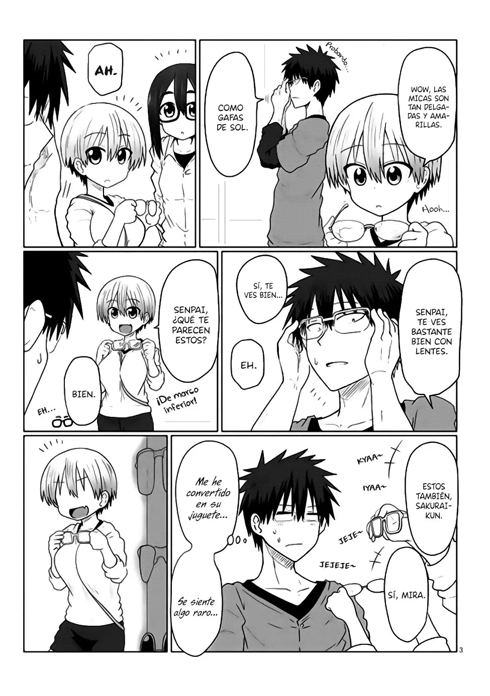 Uzaki-chan Wa Asobitai! capítulo 12 página 4