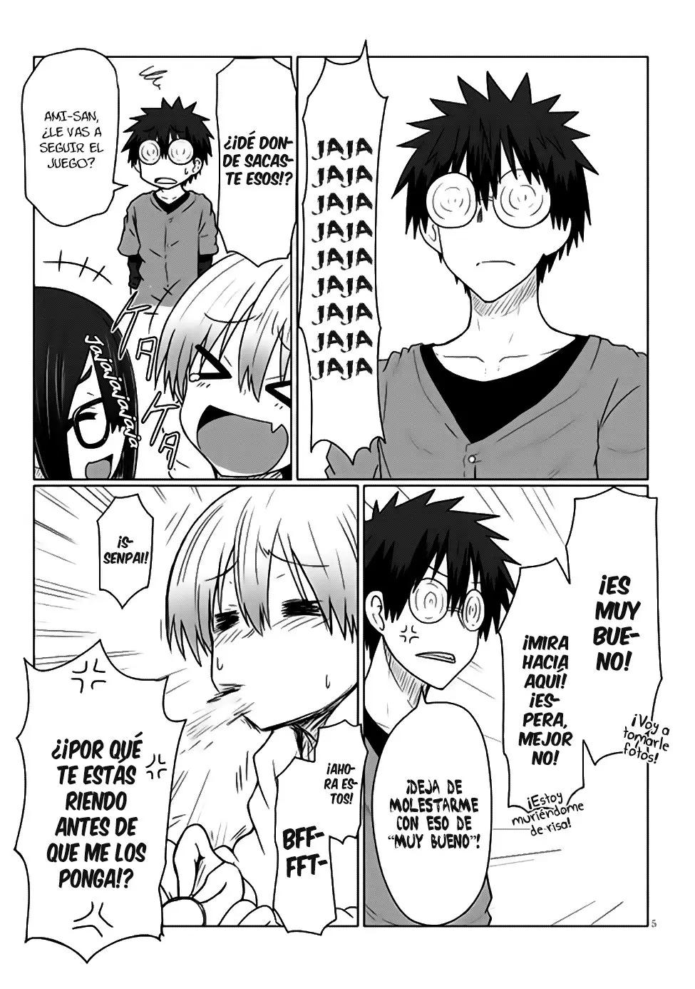 Uzaki-chan Wa Asobitai! capítulo 12 página 6