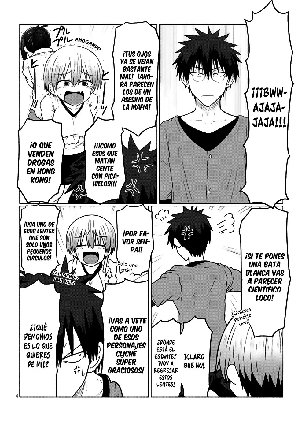 Uzaki-chan Wa Asobitai! capítulo 12 página 7