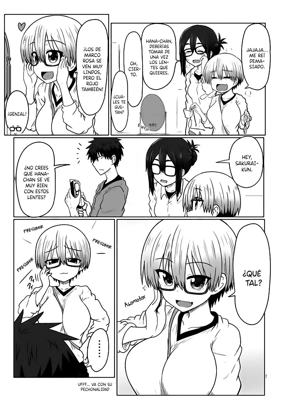 Uzaki-chan Wa Asobitai! capítulo 12 página 8